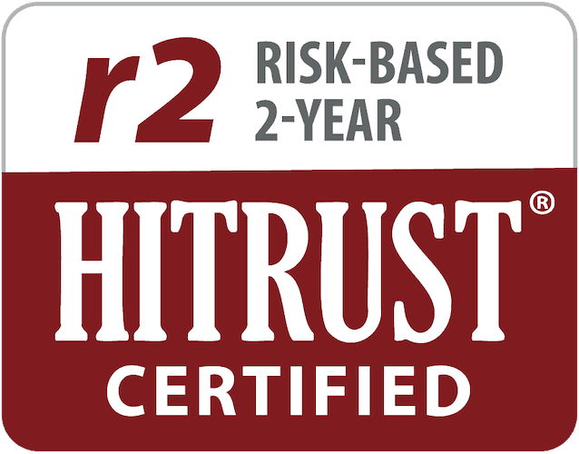 HITRUST certified r2 logo