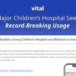 Major Children's Hospital Sees Record-breaking Usage