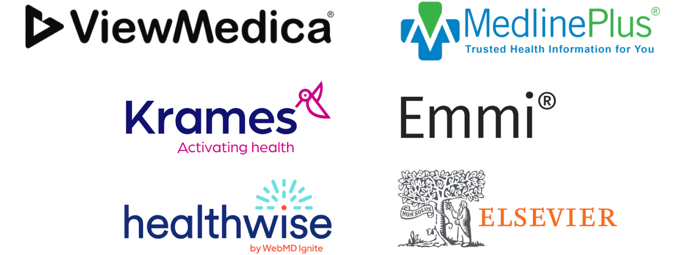 Content provider logos